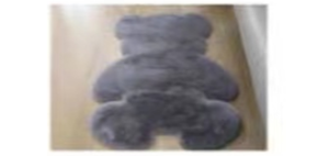 Шкура- медведь 60*90 см серый