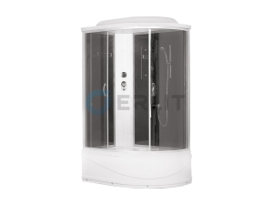 Душевая кабина ERLIT™ ER3512TPL-C4 (1200*800*2150) высокий поддон, левая, черная(__)