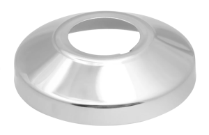 Чашка декоративная (отражатель) 3 4 конус средний (нержавеющая сталь, хром), MP-У