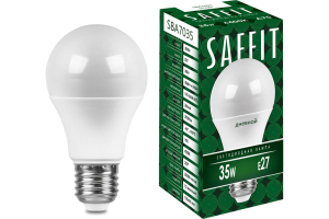 Лампа светодиодная 35Вт 6400К E27 Шар A70 Feron Saffit (10/50)