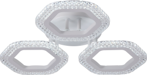 Светильник AU61604/3 WH LED Белый 36W ПДУ 400*75