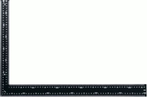 Угольник металлический окрашенный 60*40см (10)