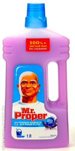Жидкость  MR PROPER для полов и стен Лавандовое Спокойствие 1л(_12_)