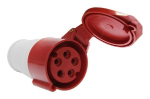 Розетка переносная 215 3Р+РЕ+N 16А 380В IP44 EKF PROxima (10)