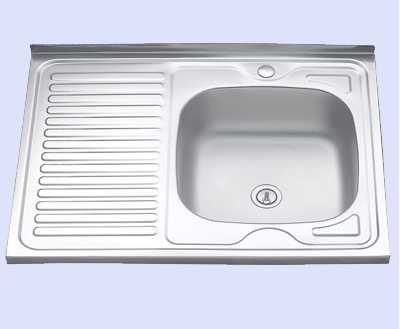 Мойка нерж накл 160*0.6мм 80*60 прав (15)