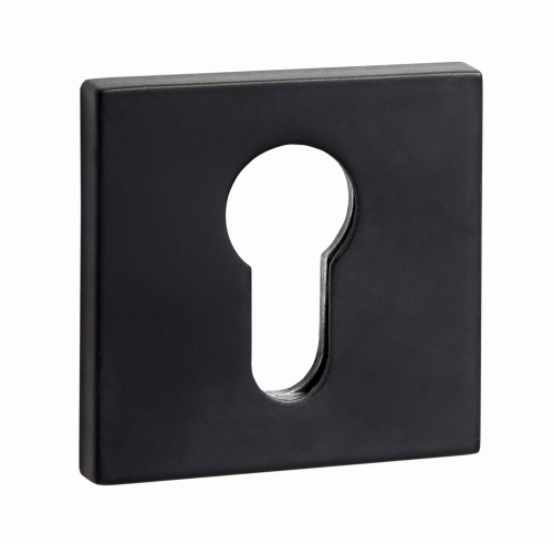 Накладка на цилиндр квадр. Puerto SLIM 03 черный (10)