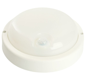 Светильник светодиодный пылевлагозащищённый c ИК-датчиком , 18W, 1440Lm, 4000K, в пластиковом корпус