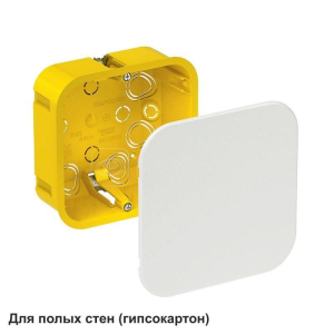 Коробка распределительная 100х100х50мм для полых стен DIY SchE IMT35161 (72)