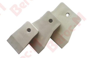 Шпатель резиновый белый 150мм (5)