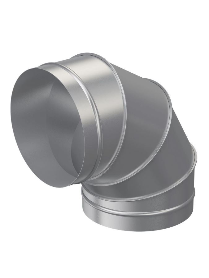 Отвод OTG D160 90° оцинк.сталь ERA PRO (14)