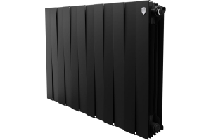 Радиатор биметаллический Royal Thermo PianoForte 500 Чёрный - 12 секц.