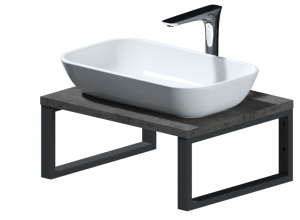 Столешница GRUNGE LOFT 60 Бетон темно-серый