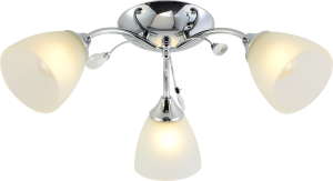 Светильник потолочный AU11201/3 CR E27 3*60W Хром