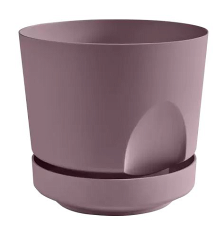 Кашпо "Тренд" (0,8л.) Цв. Пыльная роза (Арт. КШ-4102)