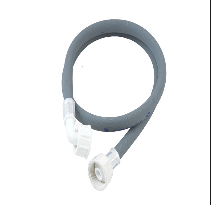 Шланг наливной для стиральной машины 4,5м в пакете (100)