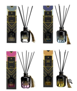 Аромадиффузор  LADECOR (Dark amber/Nuit Nour/Sage&Sea/Sophia 150 мл)(__)