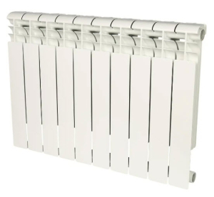 Радиатор алюминиевый Rommer Profi 500 10секц. (гл 80мм) (Вт 157)(_1_)