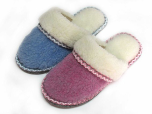 3157 W-FUR-S Обувь домашняя женская ( пантолеты )