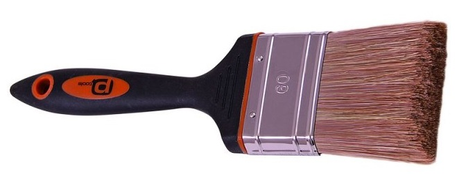 Кисть Toolberg ПРЕМИУМ 40мм, смесь щетины (12)