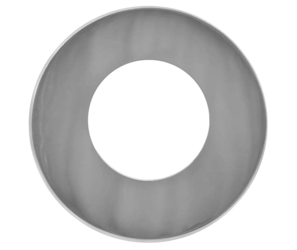 Чашка декоративная (отражатель) 1 цилиндр средний (нержавеющая сталь, хром), MP-У ИС.131499 2