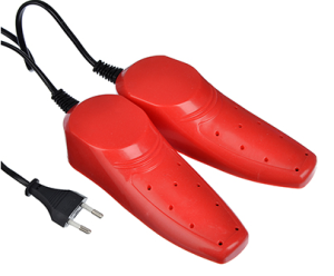 Сушилка для обуви "Ботиночки", пластик, 220В, 10Вт, температура нагрева 65-80 градусов