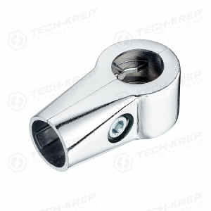 Соединитель 2-х труб Т-образно усилен. Tech-Krep, хром (1 шт) (10)