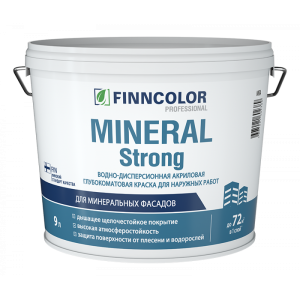 Краска фасадная MINERAL STRONG MRC 9л (1)