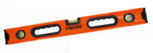 Уровень FINDER PROFI, 3 глазка, 80см, c прорезиненными рукоятками (10)