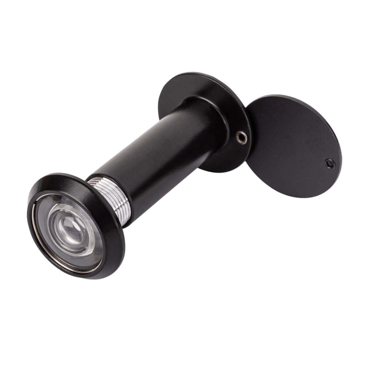 Глазок дверной MARLOK ГДШ-1 (ЦАМ) 55-85 мм, d=16 мм, 200° BL (черный)