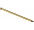 Гвоздь фас финишный латунированный 1,4х30 (100 гр) (10)