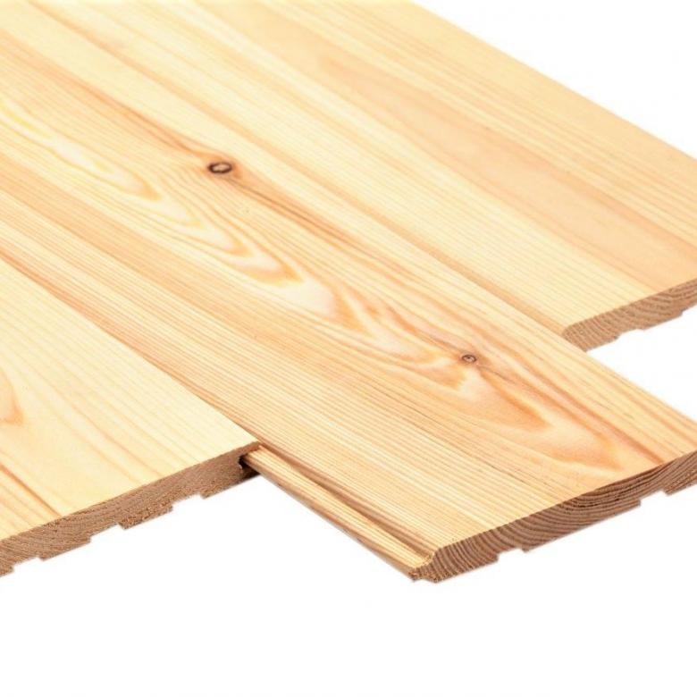 Вагонка Штиль 12,5*96*3м сорт ВС (1шт = 0,288м2) Сосна Москва