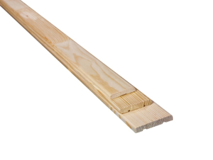 Наличник плоский сращенный сосна 12*80*2200мм (10)