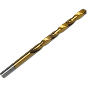 Сверло по металлу MosTek 12,0х134/205 мм удлиненное HSS-TiN (титан - нитридное покр) DIN 340 RN