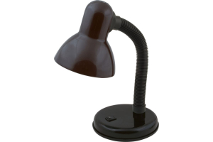 Светильник настольный. Цоколь E27. Цвет черный(__)