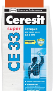 Затирка Ceresit CE 33 2кг Кирпичный (12)