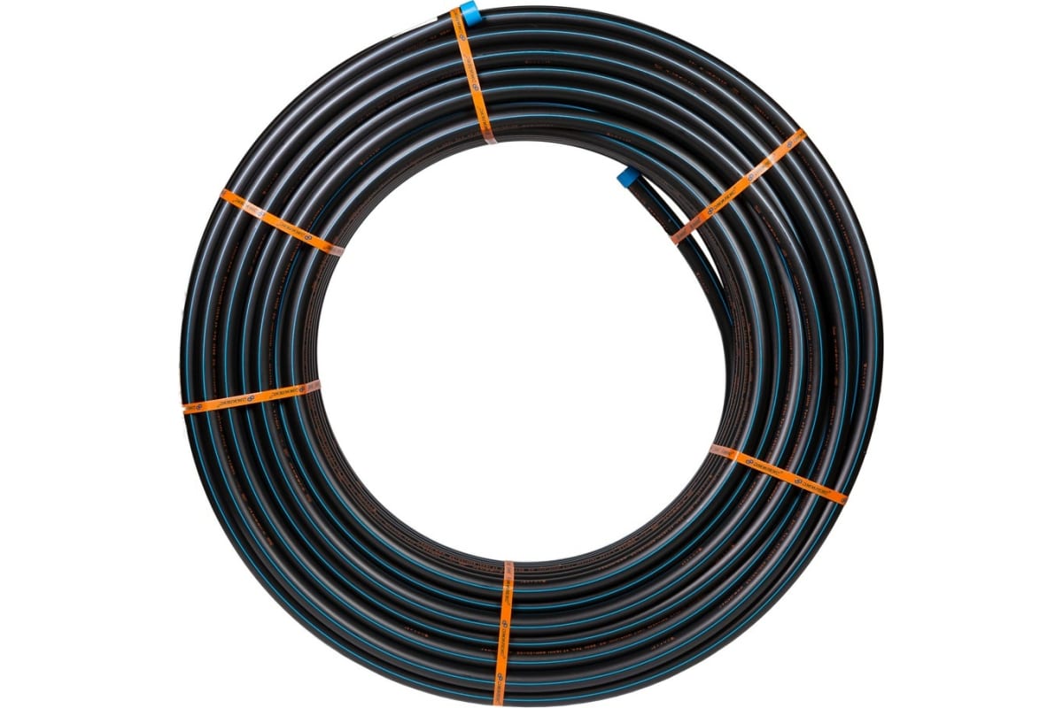 Труба PE100 20х1,6 PN 10 для питьевой воды ТУ 2248-006-61533394-2010 бухта 50 м «ХИТ» (1) (_1_)