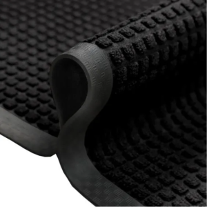 Коврик придверный влаговпитывающий "Heavy" 60 x 90 cm Black (10)