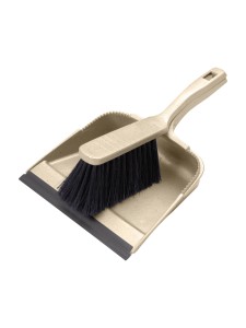 Набор "Malta" (щетка-сметка/совок с кромкой) Бежевый флэк (1)