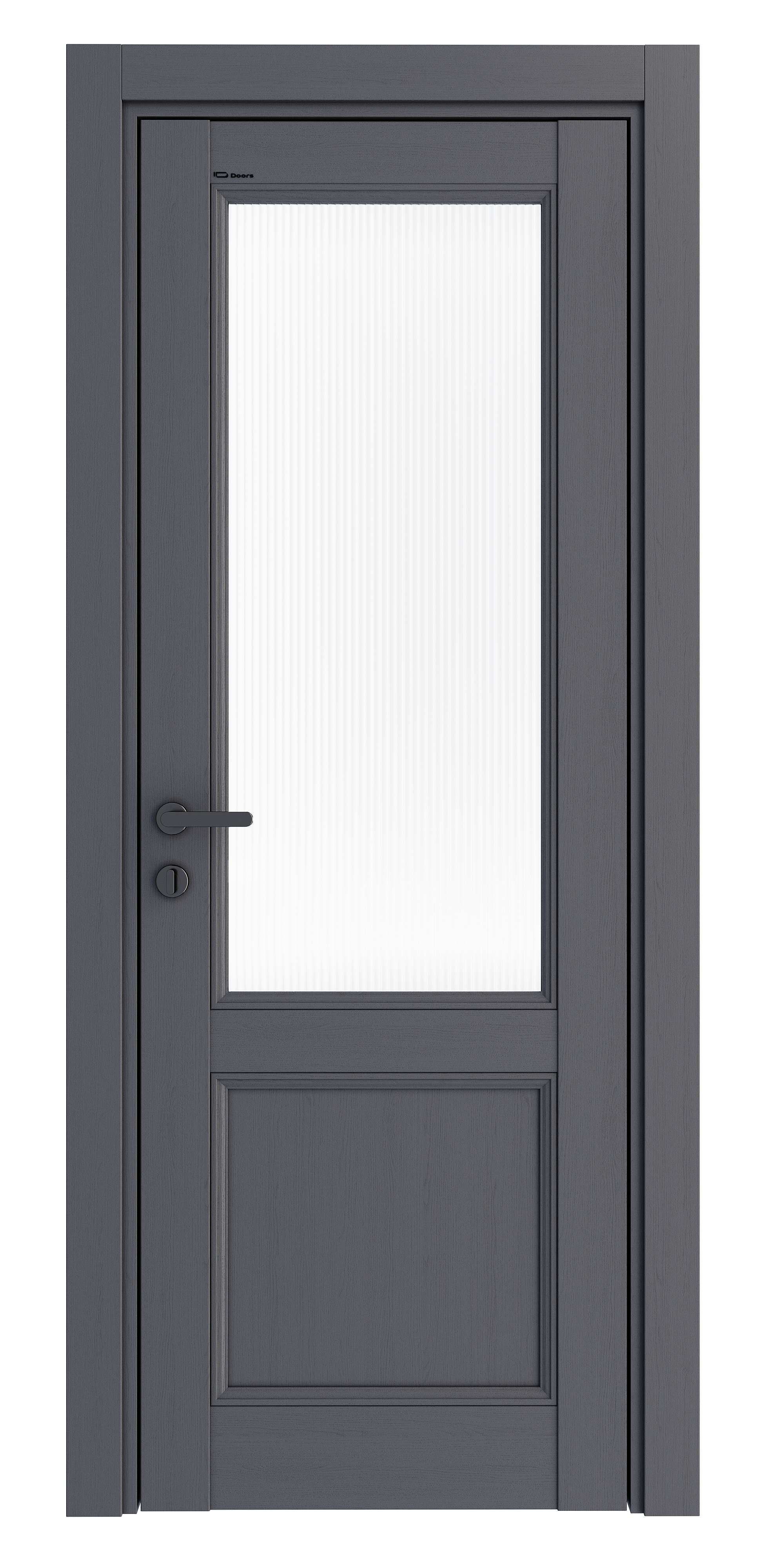 Дверь ID1 NEO Graphite ПО 700 Glass 