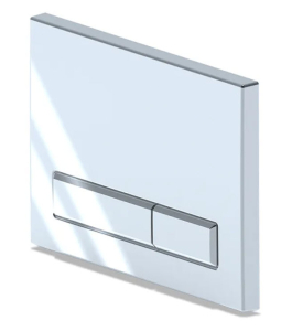 Клавиша для инсталляции WP1410 механическая, прямоугольная, пластик, глянцевы (1)(_1_)