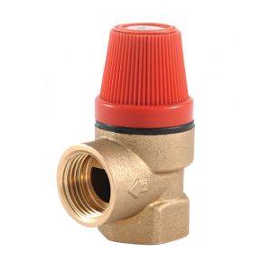 Клапан предохранительный 1/2 ВВ 1,5 bar красный Vieir