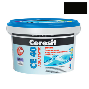 Затирка Ceresit CE 40 2кг Графит (12)