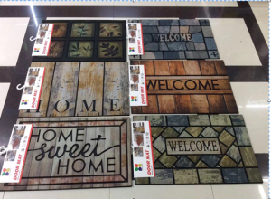 Коврик придверный 45*75 цветные