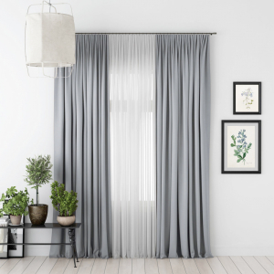 портьера Блэкаут 200*260 светло-серый ГП