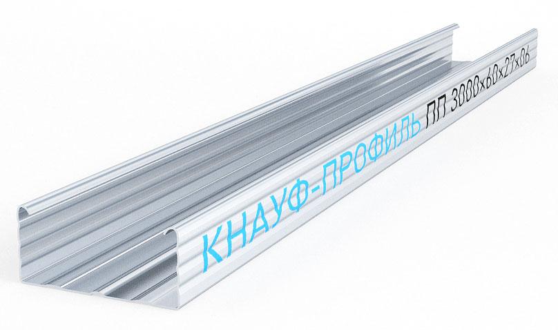 Профиль стоечный ПС 60*27*3000*0,6 КНАУФ (18/810)
