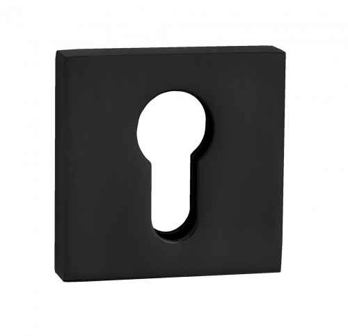 Накладка на цилиндр квадр. Puerto 03 черный (10)