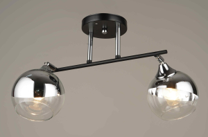 Светильник потолочный 4104/2 BK+CR (6)