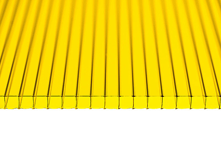 Поликарбонат 4 мм Ultra/SOTEX Colour Эко Желтый 2,1х6 м