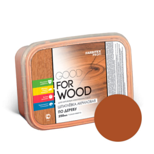 Шпатлевка акриловая по дереву Дуб 0,4 кг  Farbitex Профи Good For Wood (12)
