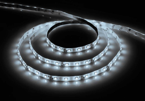 Лента светодиодная 60SMD(5050)/m 14.4W/m 12V 3м 6500К c драйвером LS606(_5/20_)